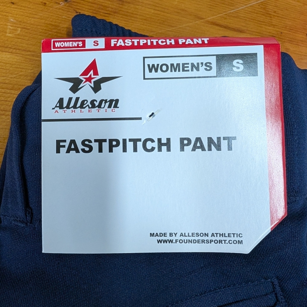 Softball Pants - Alleson Athletic - Navy Blue - Size Small - Brand New!